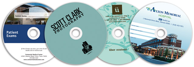 01. Blank CD-Rs with 1 Color Silkscreen